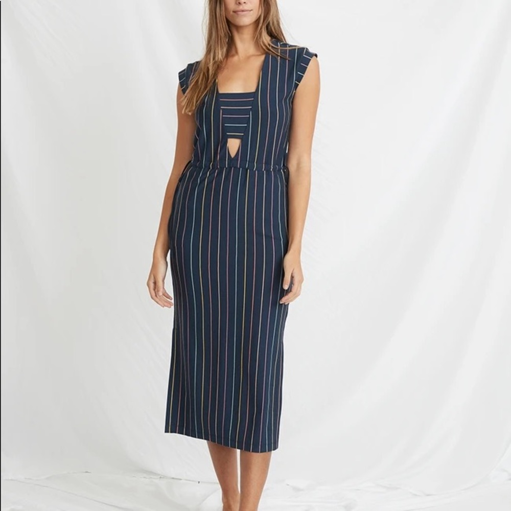 Marine Layer Roxanne Dress Organic Cotton Sz M